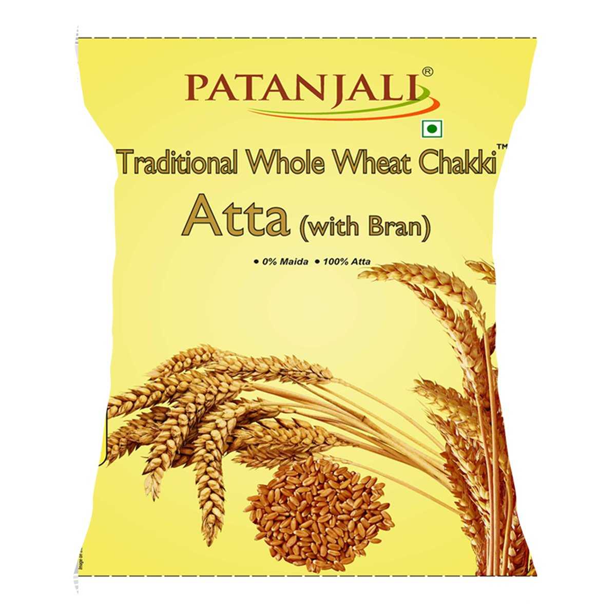 Patanjali Chakki Atta 5kg 245/