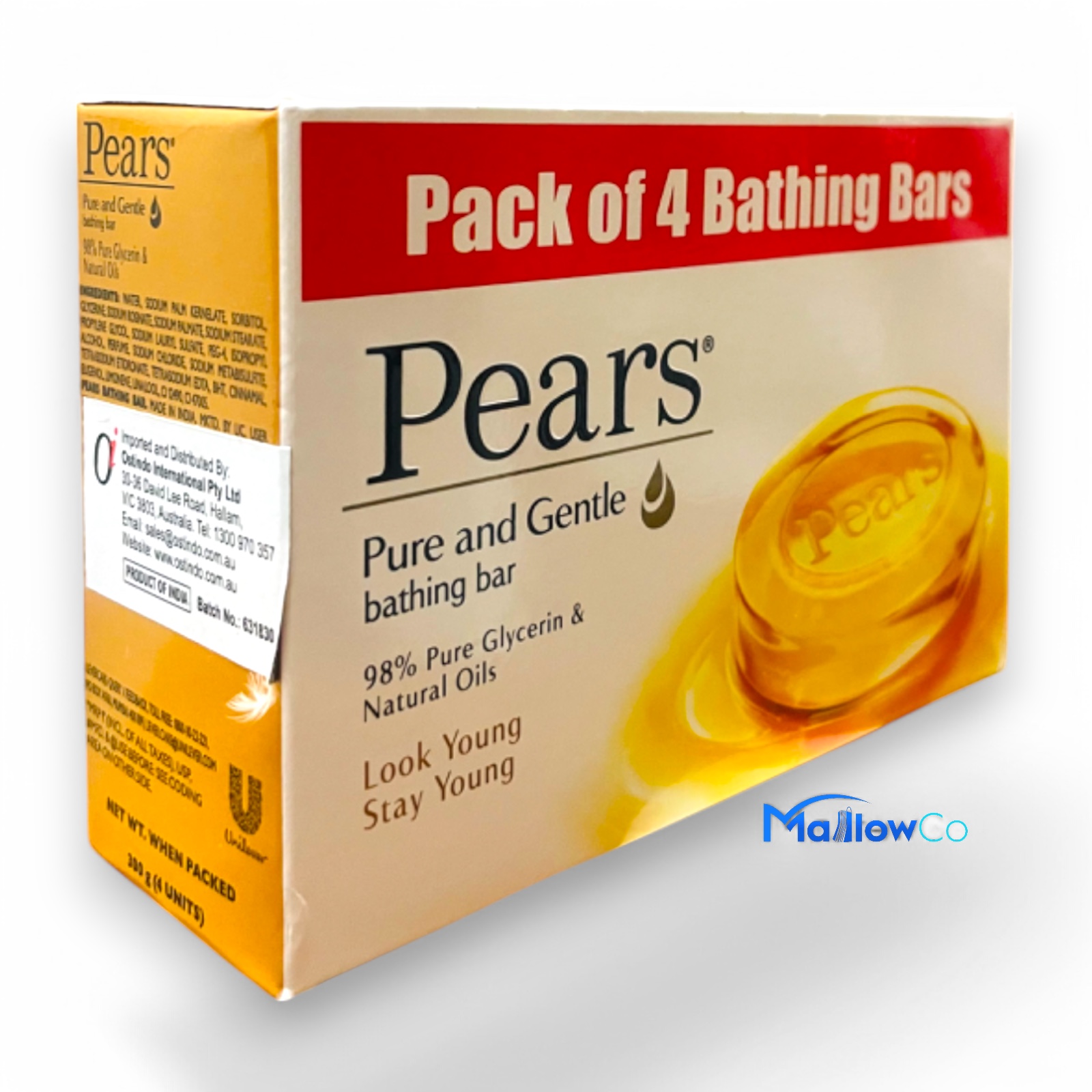 Pears 4 Bathing bars 175/