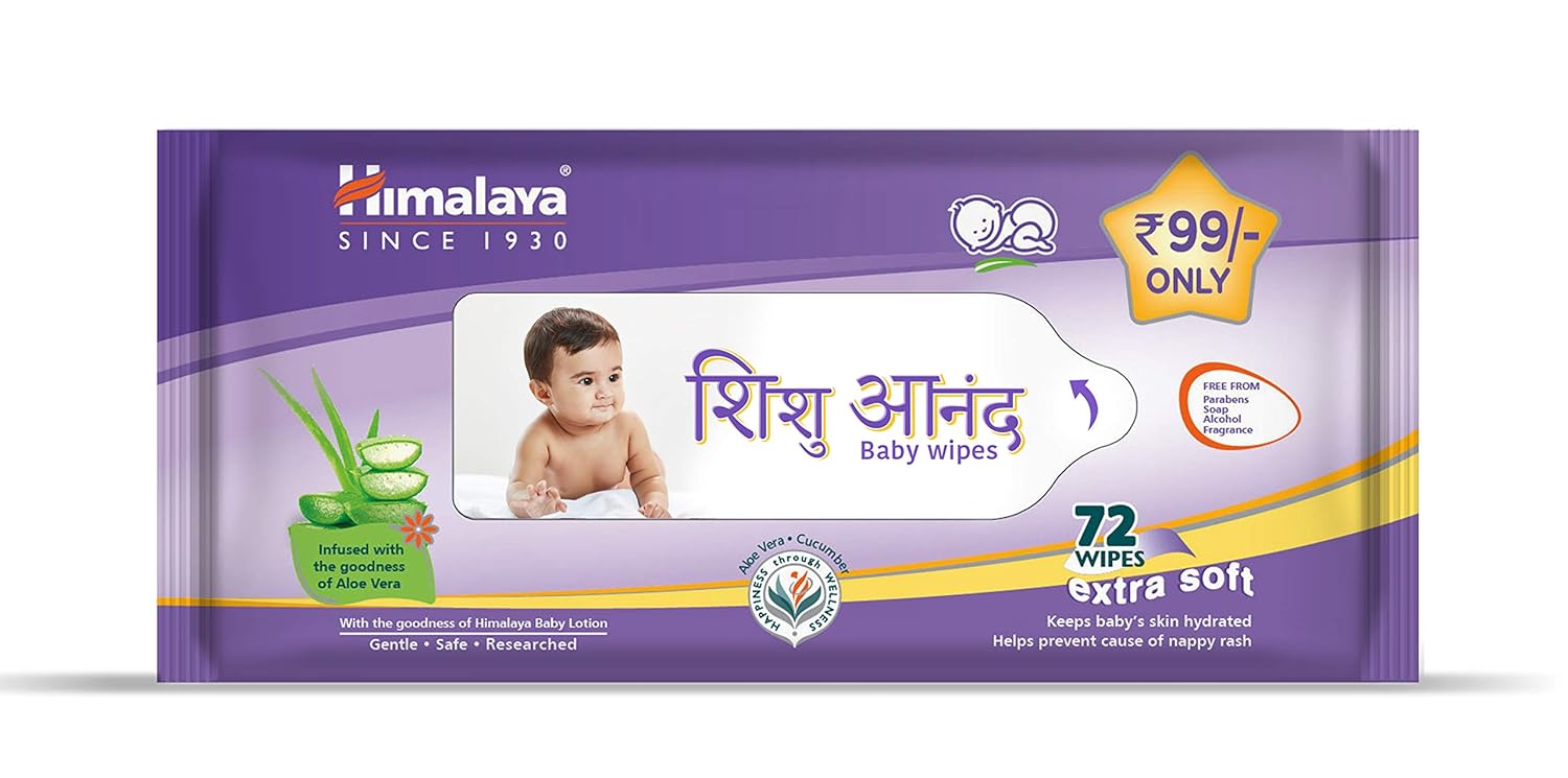 Himalaya Aloe vera Wipes 99/