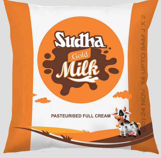 Sudha Gold  MILK 500ml 35/