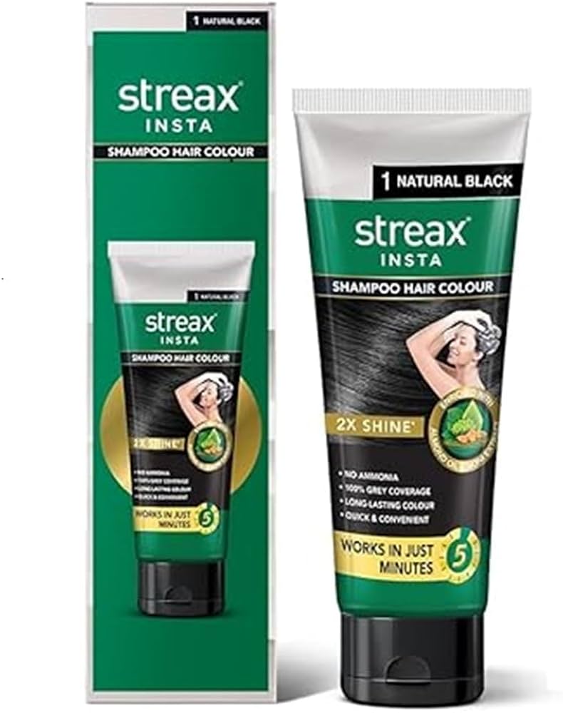 Streax Shampoo and color  22/