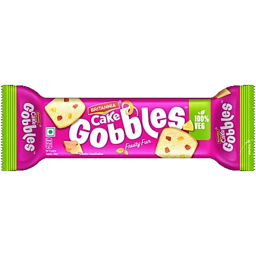 Bar cake Gobbles  fruity 25/