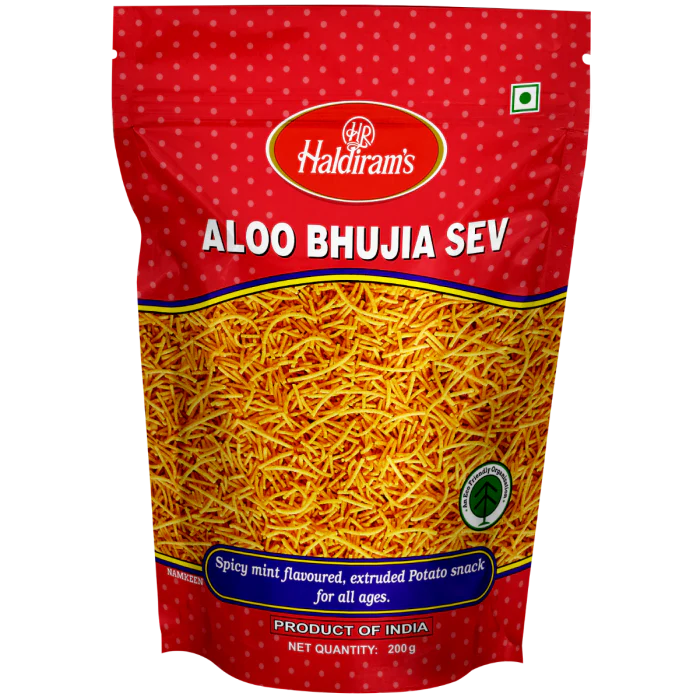 HALDIRAM ALOO BHUJIA 210 GR 52/-