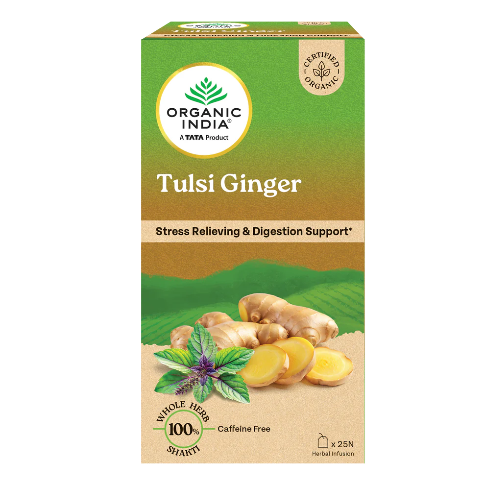 organic  tulsi ginger
