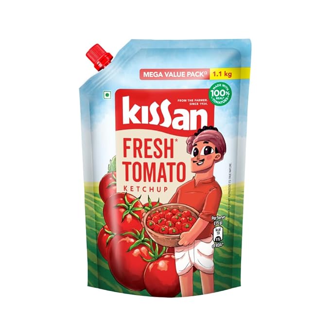 kissan fresh tomato 65/-