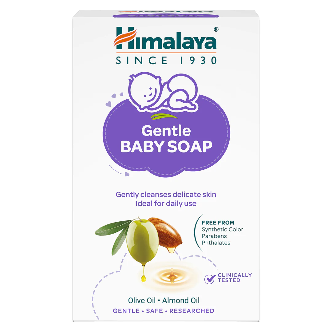 himalaya GENTLE BABY soap  RS. 74/-