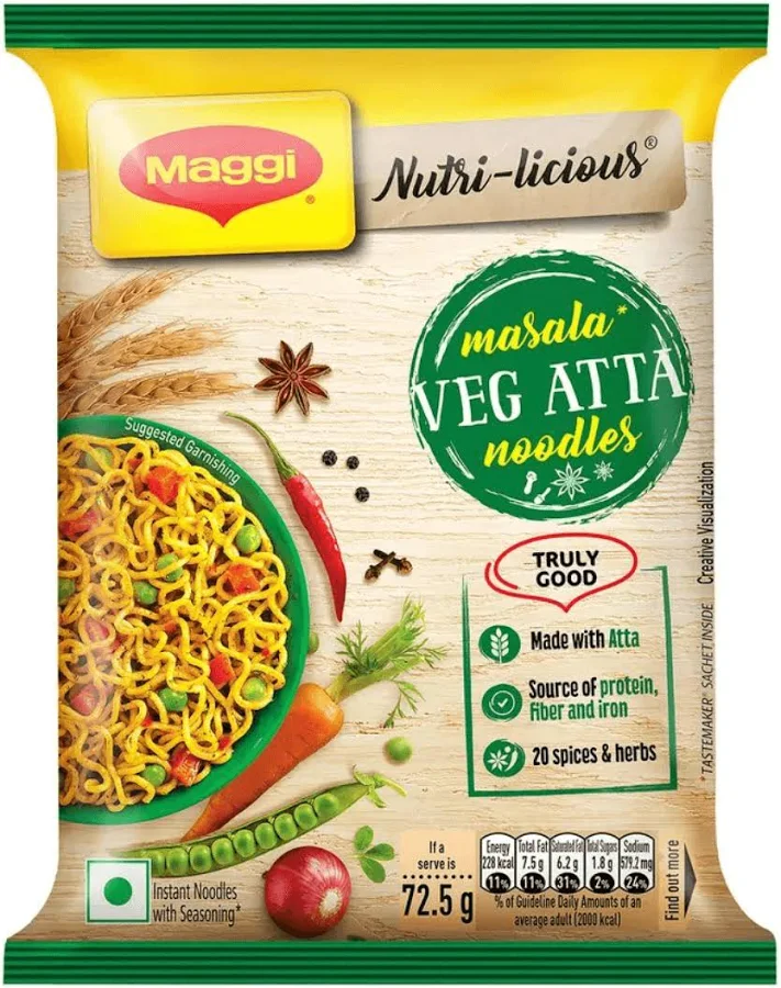 VEG ATTA NOODLES RS. 28/-