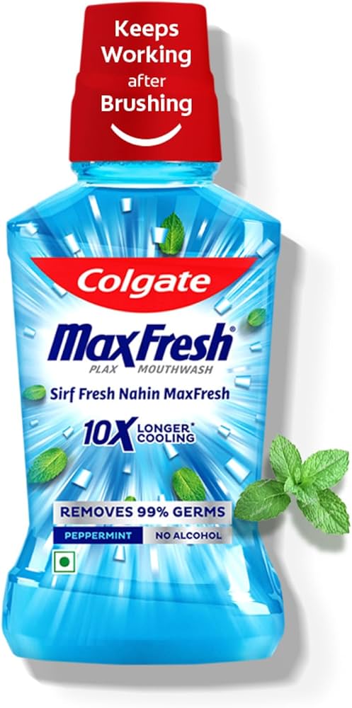 COLGATE MAX FRESH MOUTHWASH RS. 210/-