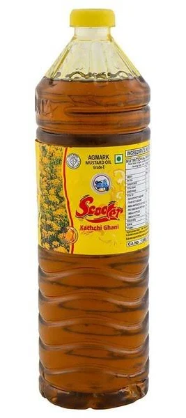 SCOOTER MUSTRED OIL BOTTLE 445 GR. 112/-
