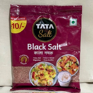 TATA BLACK SALT RS. 10/-